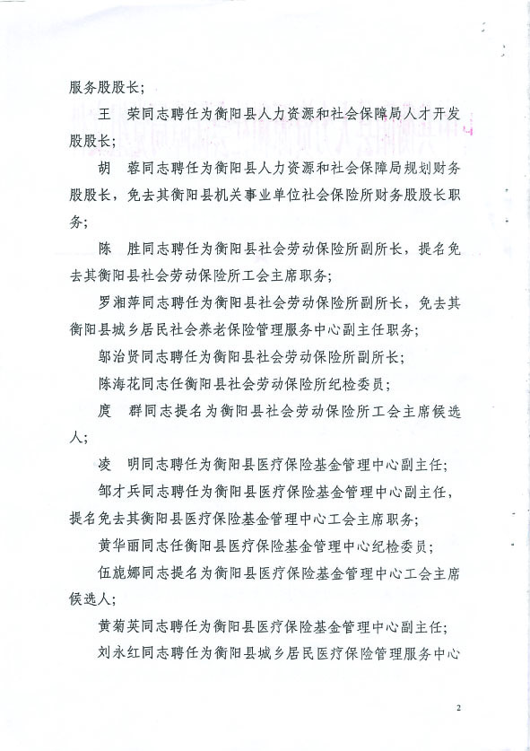 关于刘克勤等同志职务任免的通知  蒸人社党组发【2018】1号2 拷贝.jpg