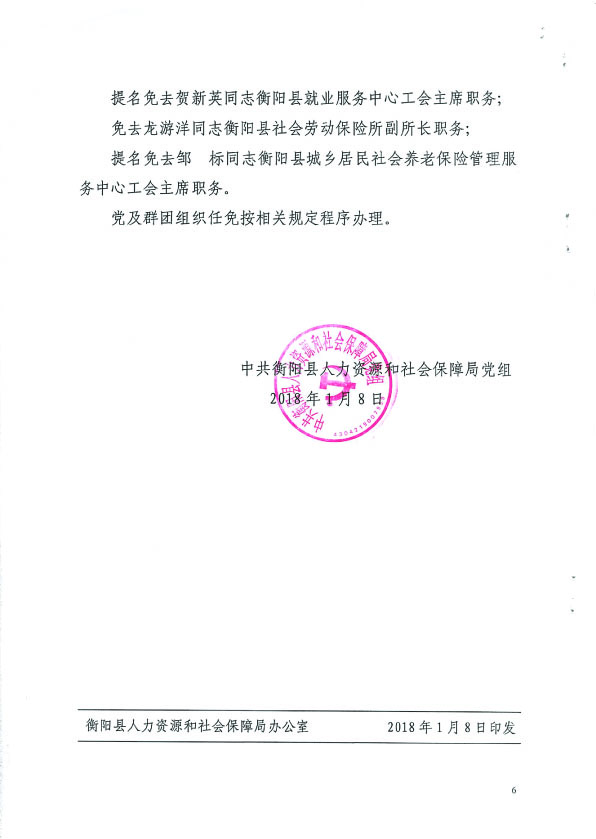 关于刘克勤等同志职务任免的通知  蒸人社党组发【2018】1号6 拷贝.jpg